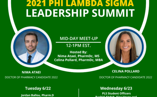 Pharmacy Leadership Society Hosts Virtual Awards Ceremony