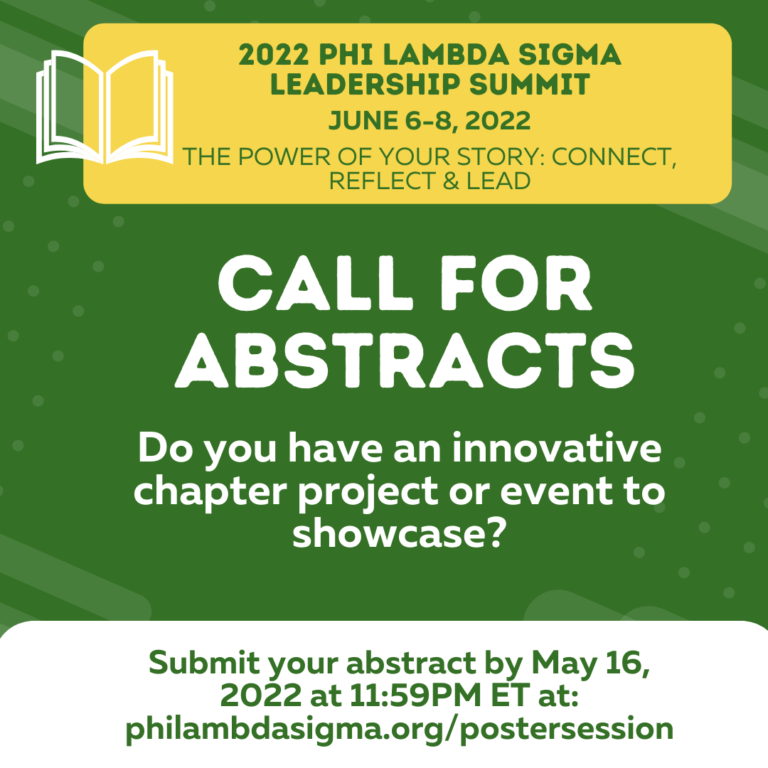 Poster Session Call for Abstracts
