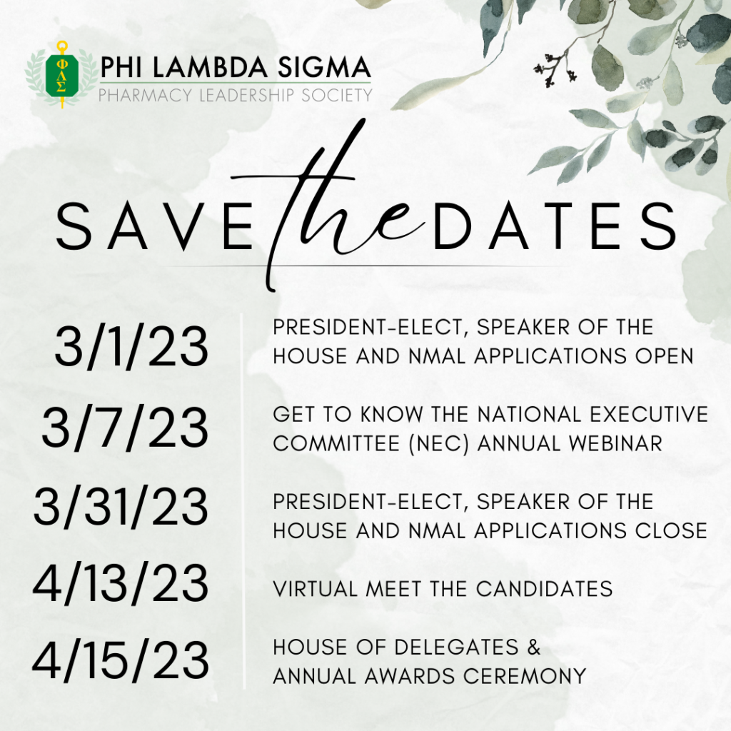 2023 HOD Save the Dates